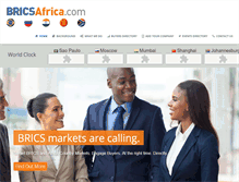 Tablet Screenshot of bricsafrica.com
